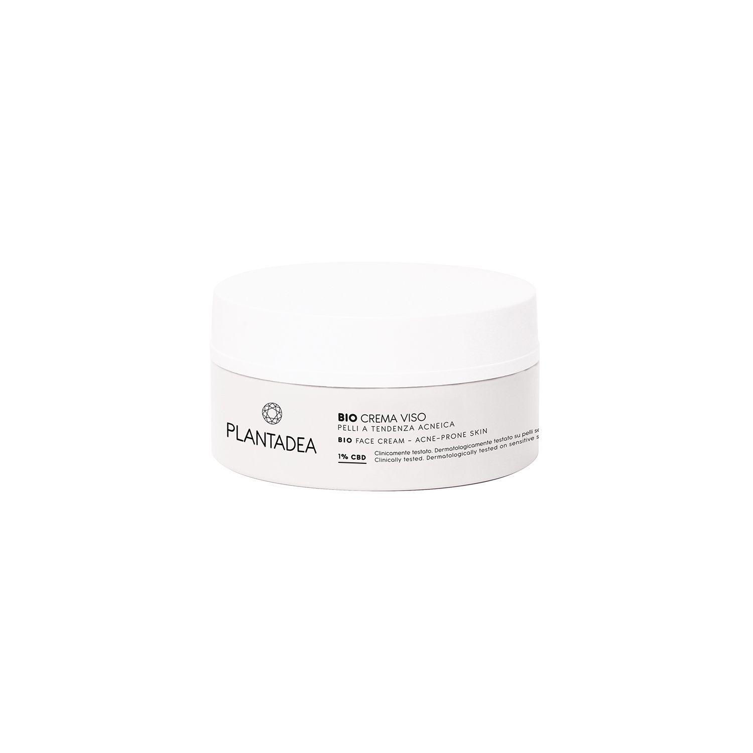 Plantadea Bio-Gesichtscreme mit CBD für Akne- und fettige Haut 50 ml Creme