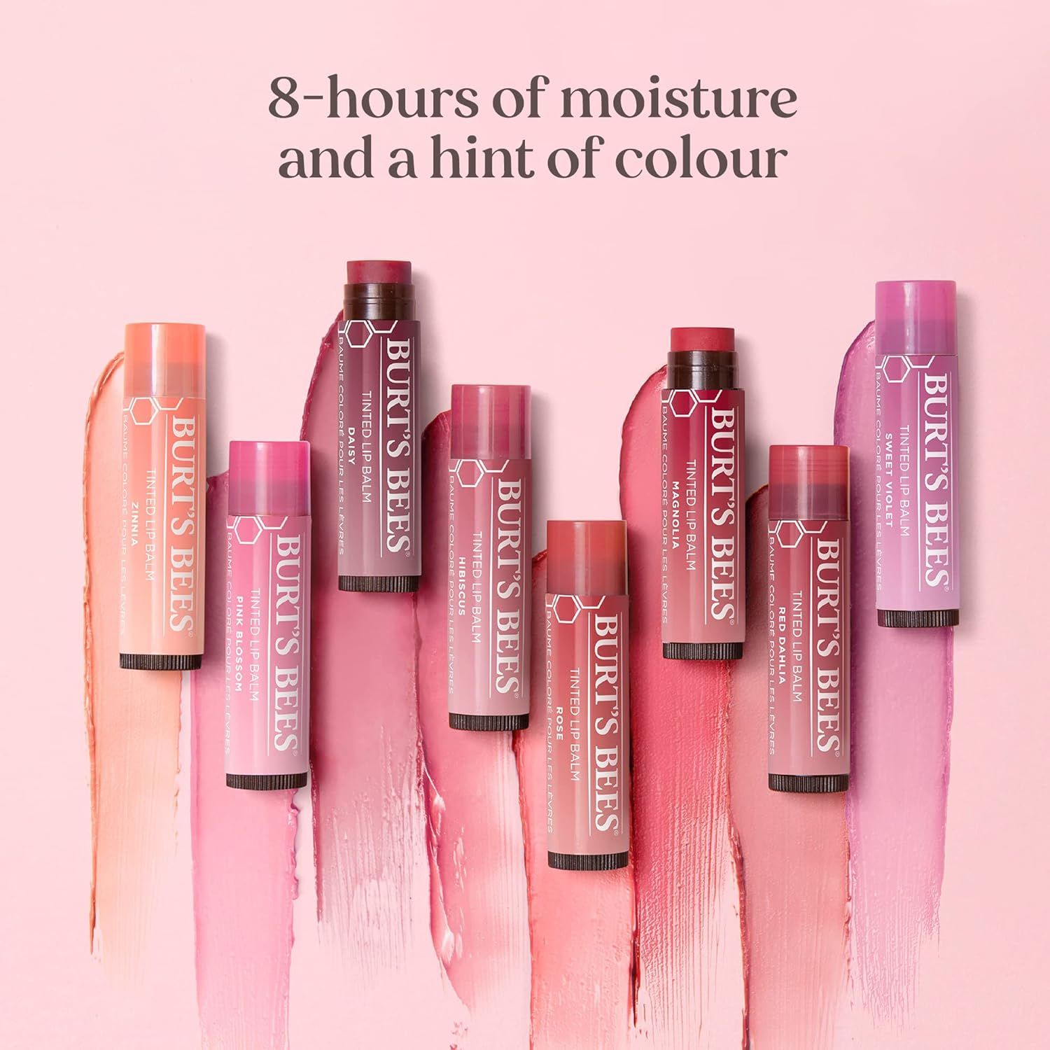 Burt's Bees Lip Balm Red Dahlia