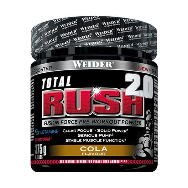 Weider Total Rush 2 0 Cola375G 375 g Pulver zur Herstellung einer Lösung zum Einnehmen
