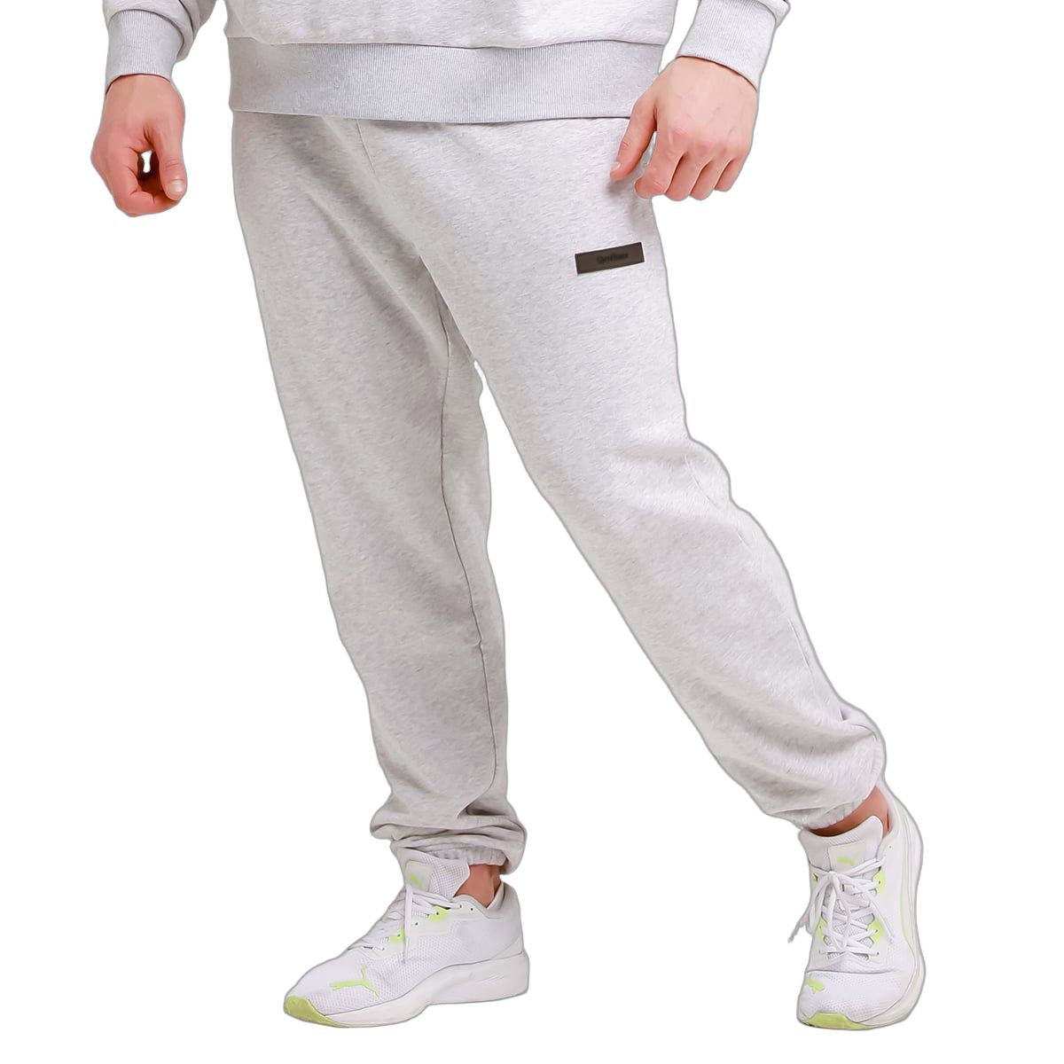 GymBeam Jogginghose Herren Regular Fit mit Gummizug und Taschen Unity Grau 1 St