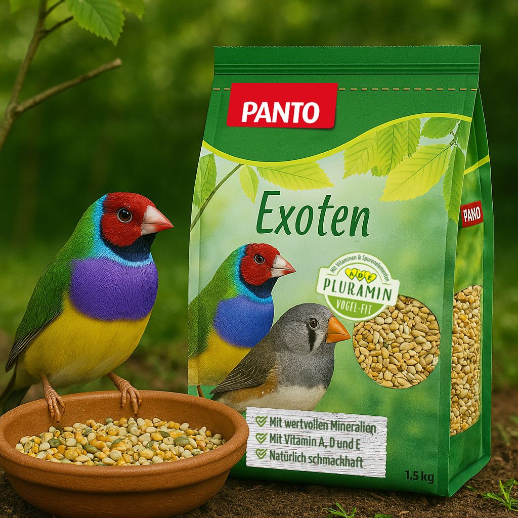 PANTO® Exotenfutter mit Pluramin®