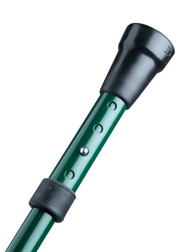 Flipstick Sitzstock faltbar und Höhen verstellbar grün