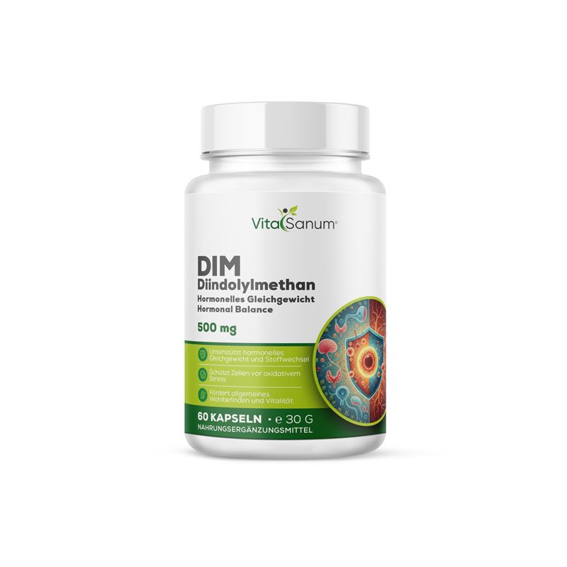 VitaSanum®- DIM – Diindolylmethan 60 St Kapseln