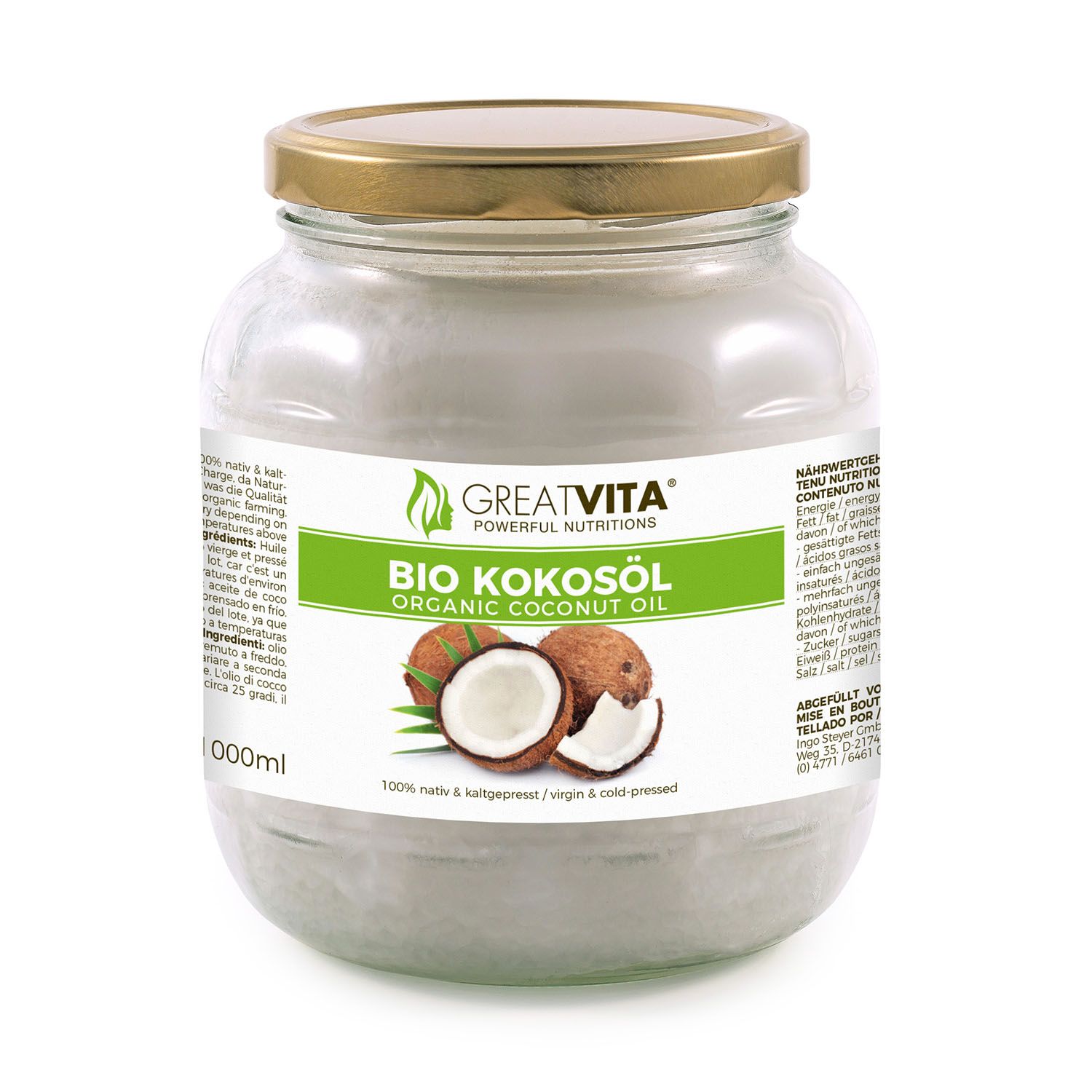 GreatVita Bio Kokosöl