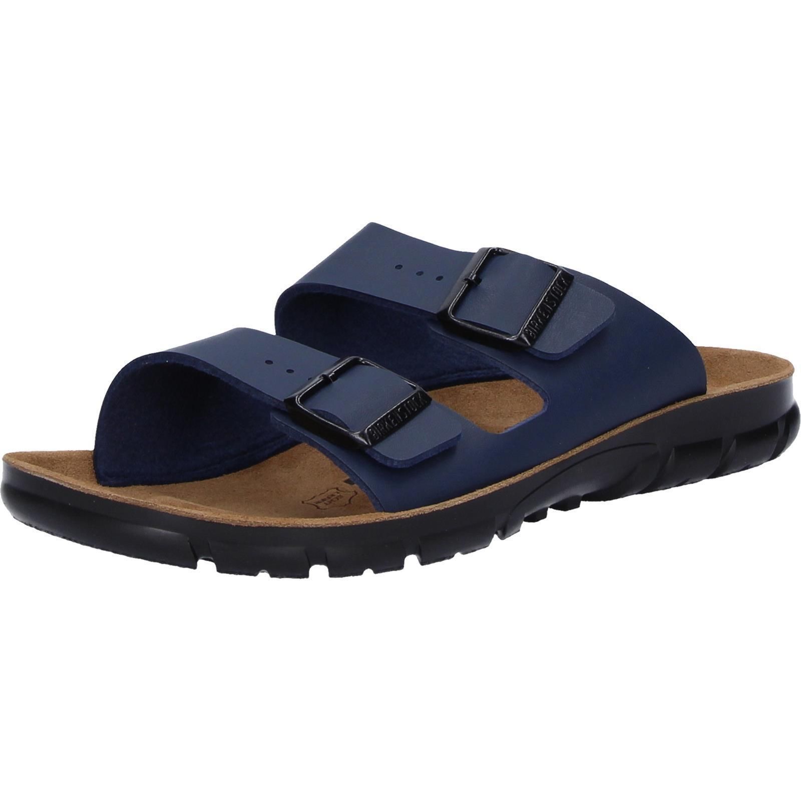 Birkenstock Bilbao Pantolette blau normale Weite Gr. 45