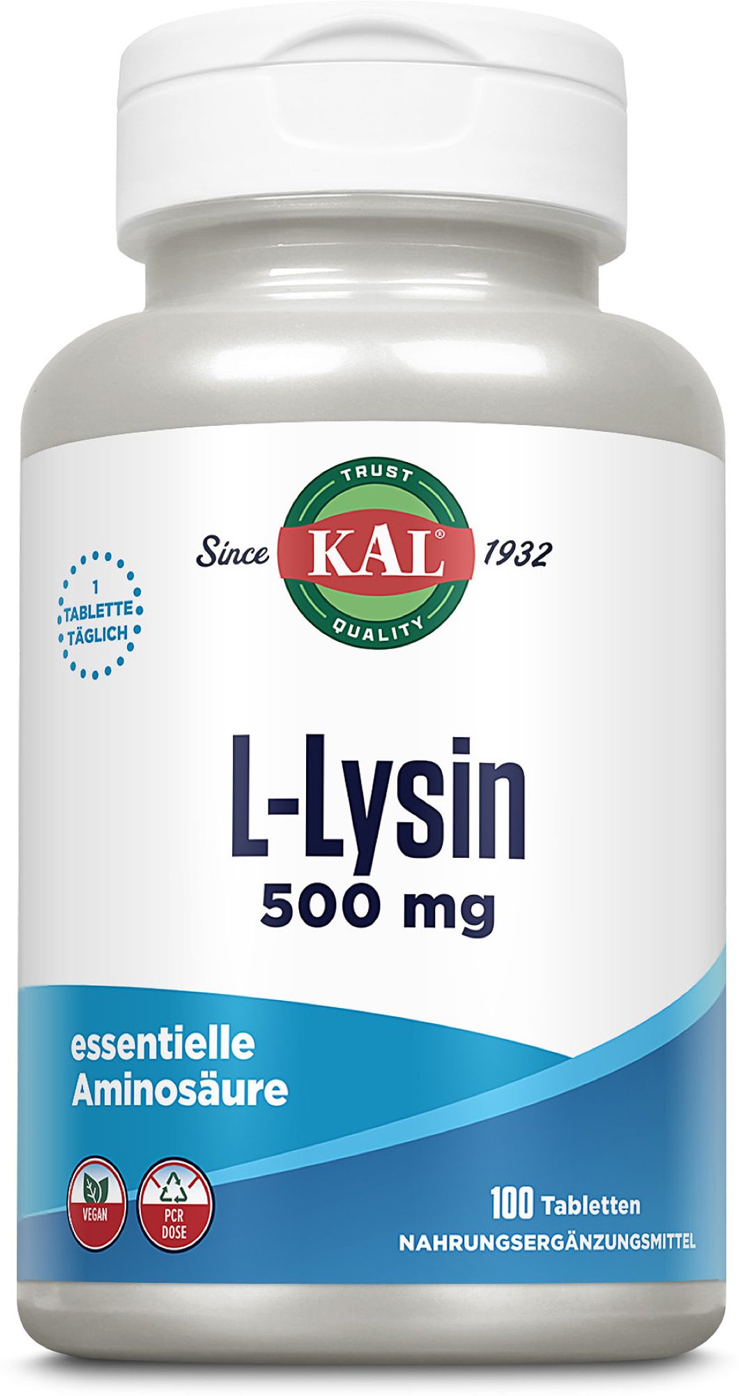 L-Lysin 500 mg KAL Tabletten 100 St