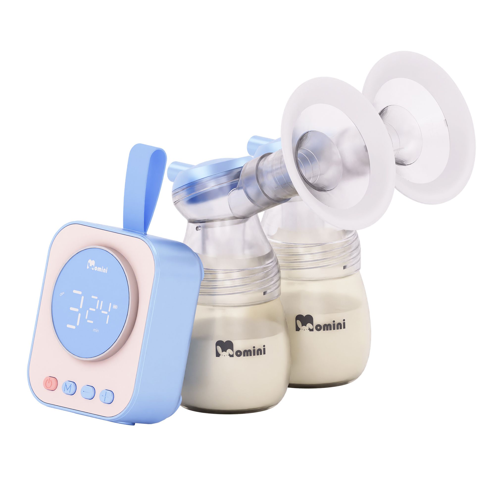 Momini TwinPump Doppel-Milchpumpe Vintage 1 St
