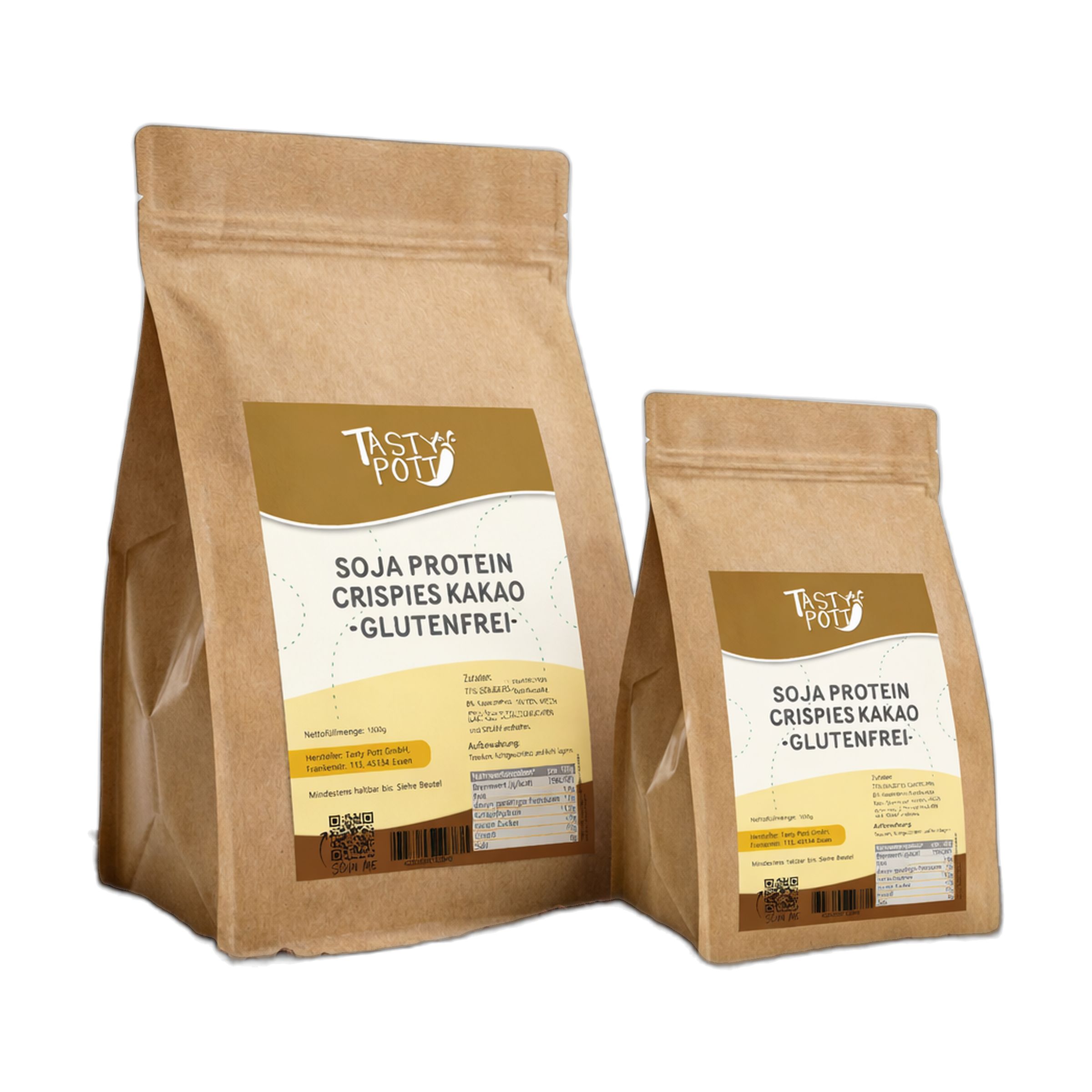 Tasty-Pott Tasty Pott Protein Soja Kakao Crispies 1000 g
