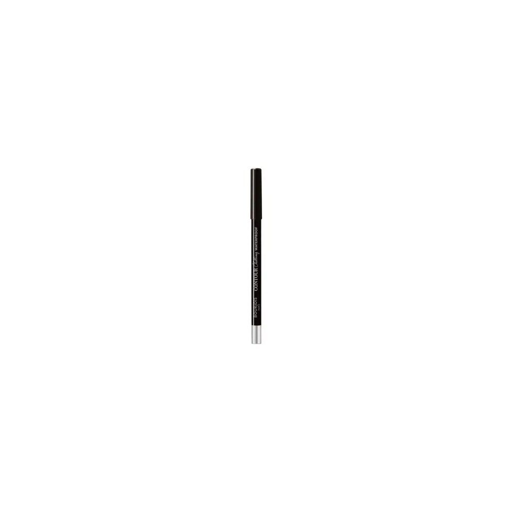 Schwarzer Eyeliner-Stift. Aufschrift: wasserfest.
