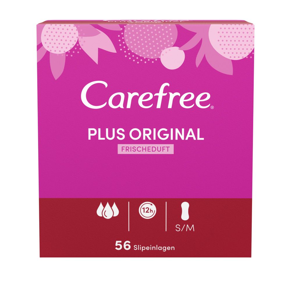 Carefree - Slipeinlagen "Plus Original" Frischeduft