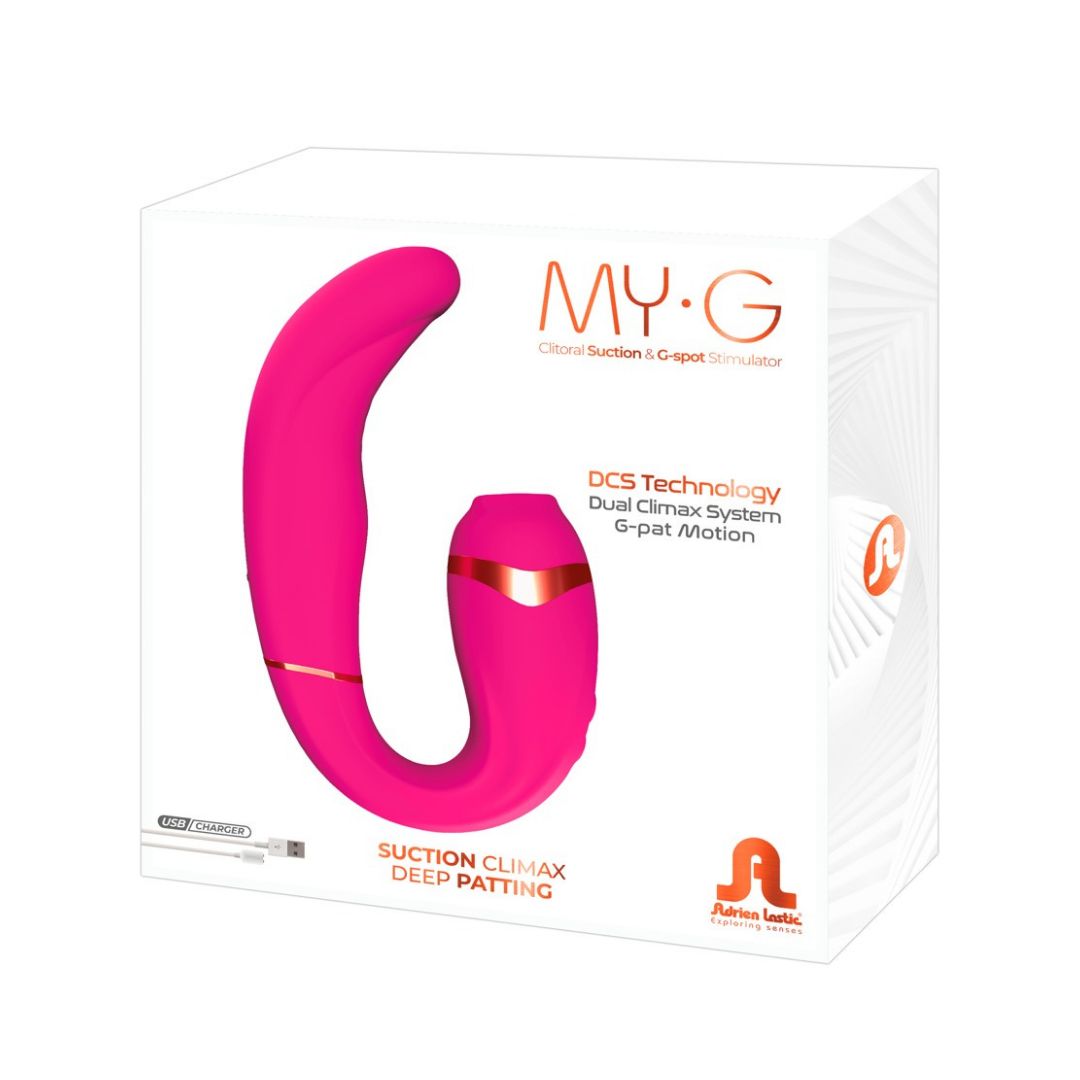 G-Punkt-Vibrator „My-G“ mit Klitoris-Sauger