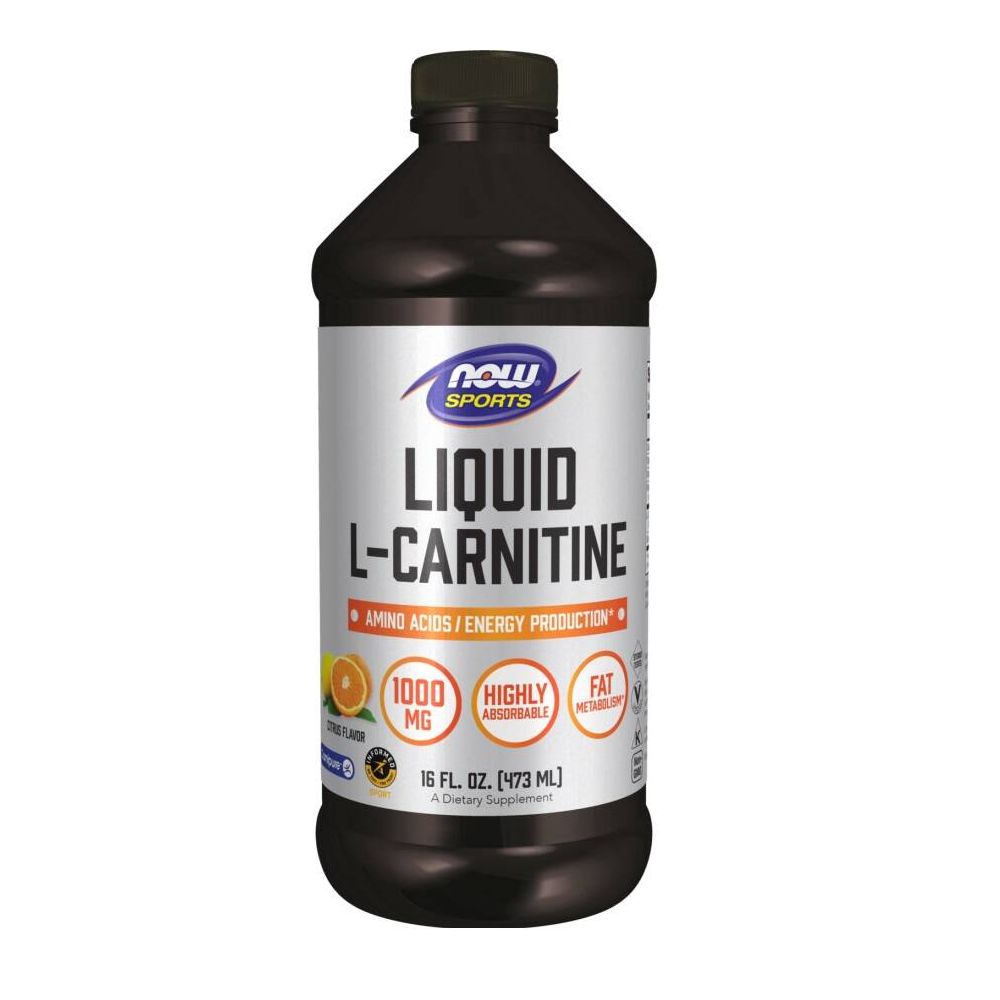 NOW Foods Flüssiges L-Carnitin Zitrus 473 ml