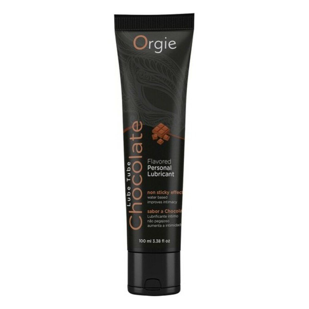 Schwarze Tube mit Schokoladenduft, 100ml.