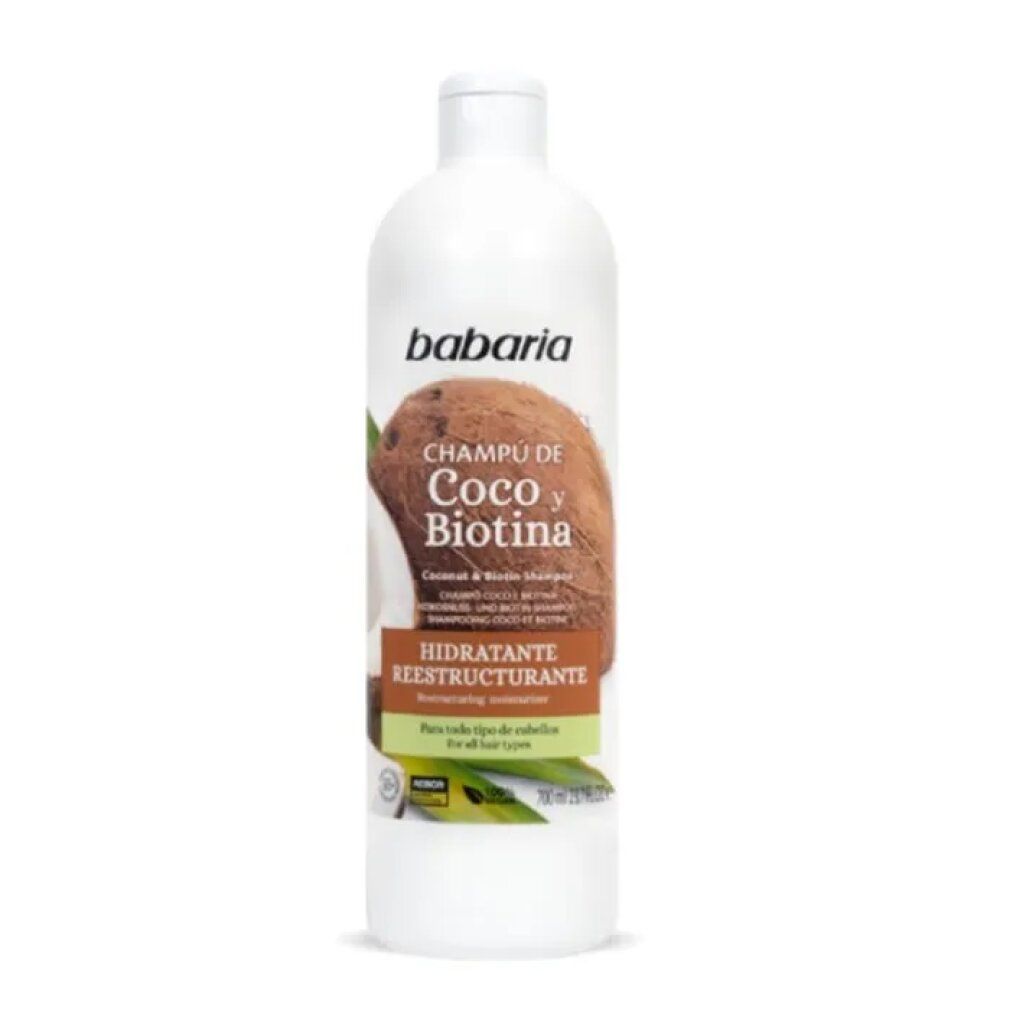 Babaria Coconut Shampoo With Keratin And Biotin