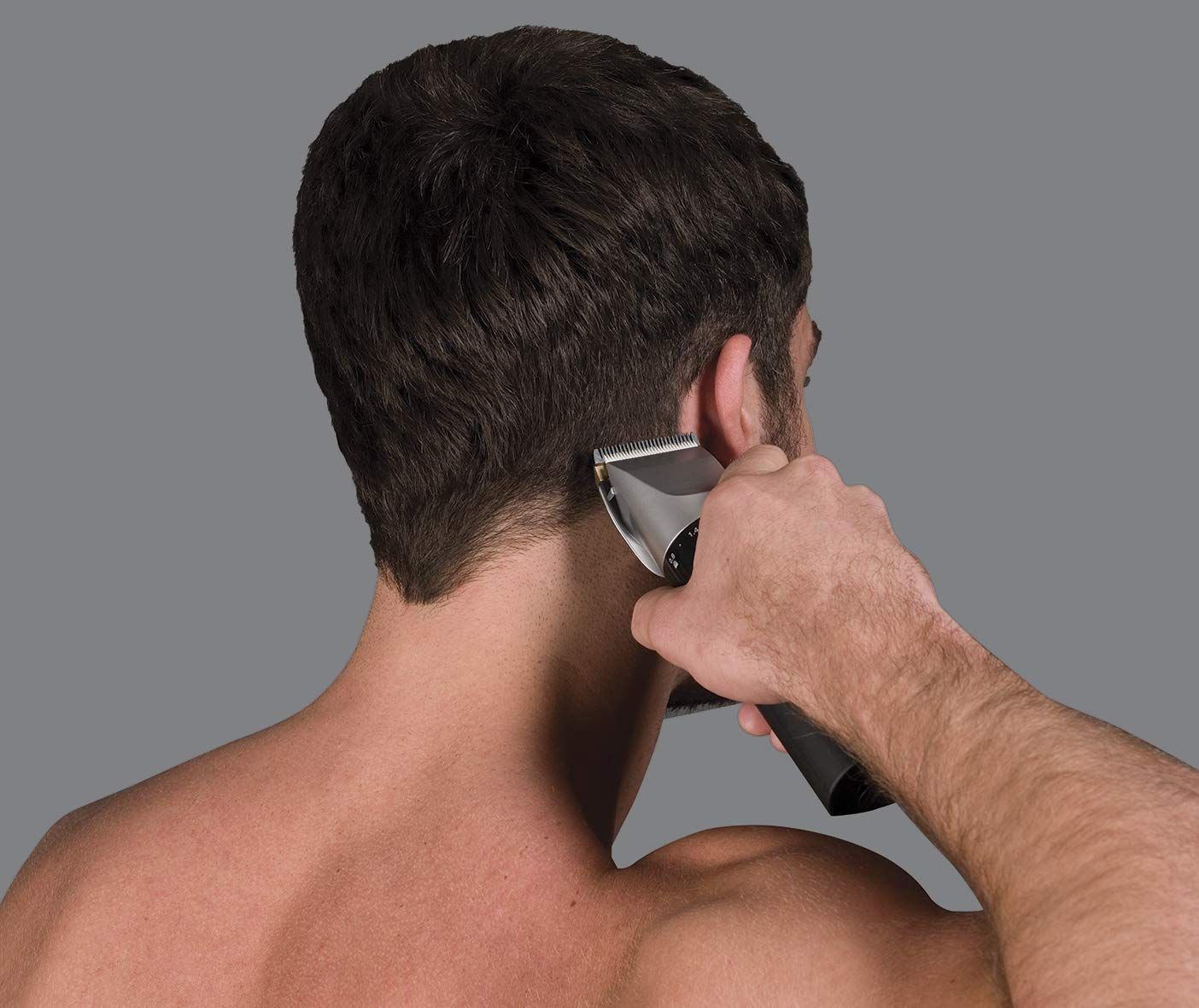 REMINGTON Haarschneider HC5811 Genius Haarschneidemaschine mit Koffer Schere