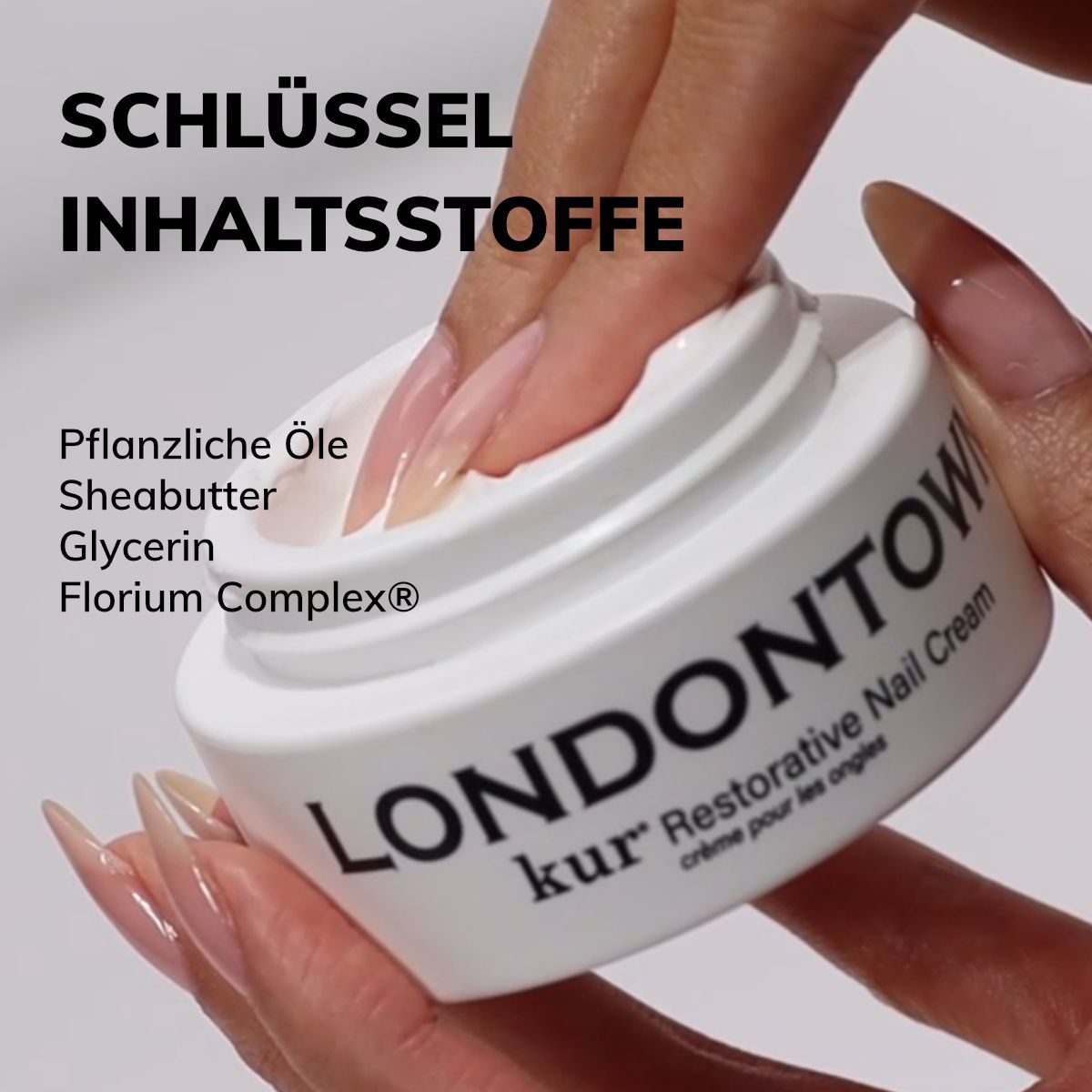 LONDONTOWN kur Restorative Nail Cream renovierende Nagelcreme