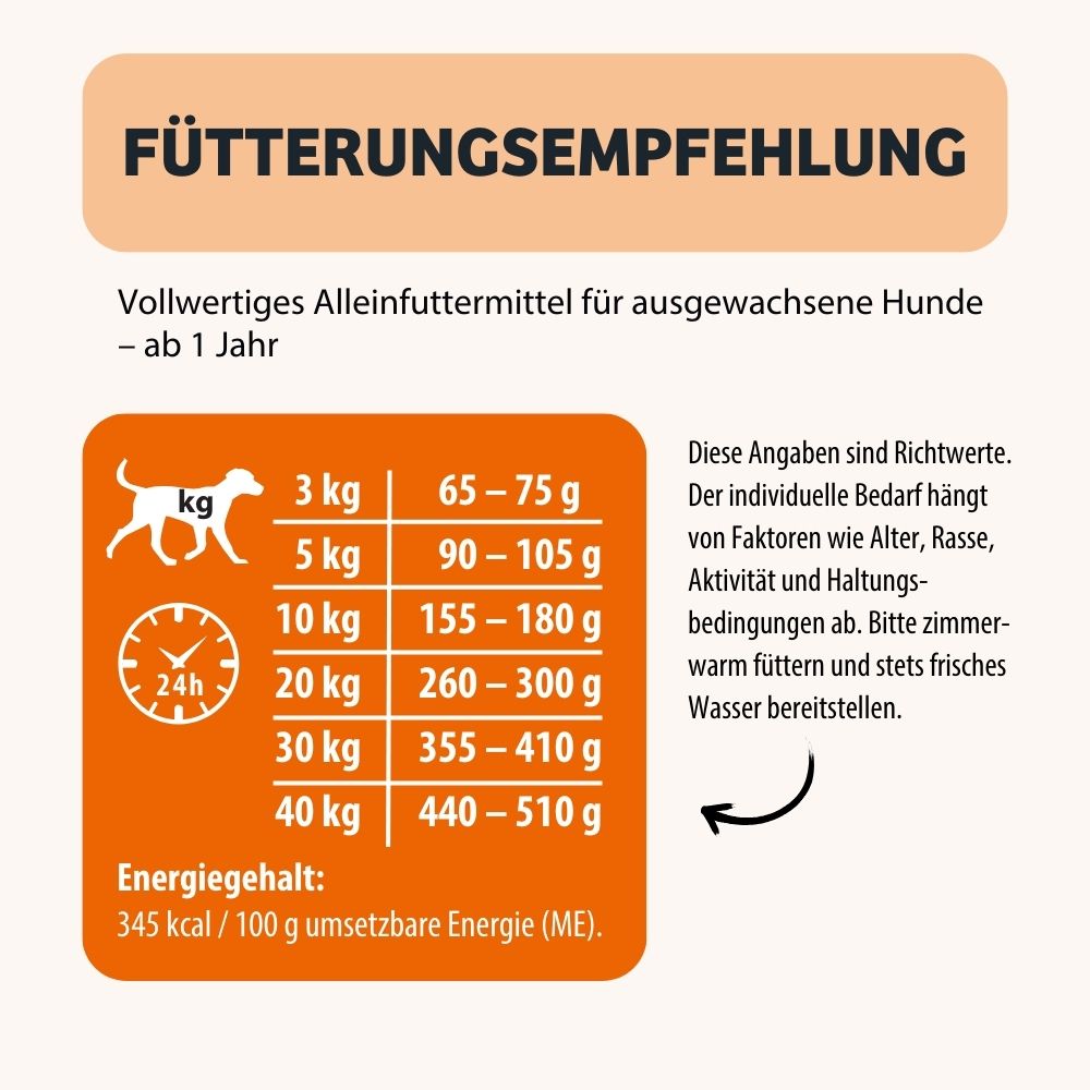 BugBell Trockenfutter SkinHero - Fellpflege & Parasitenabwehr