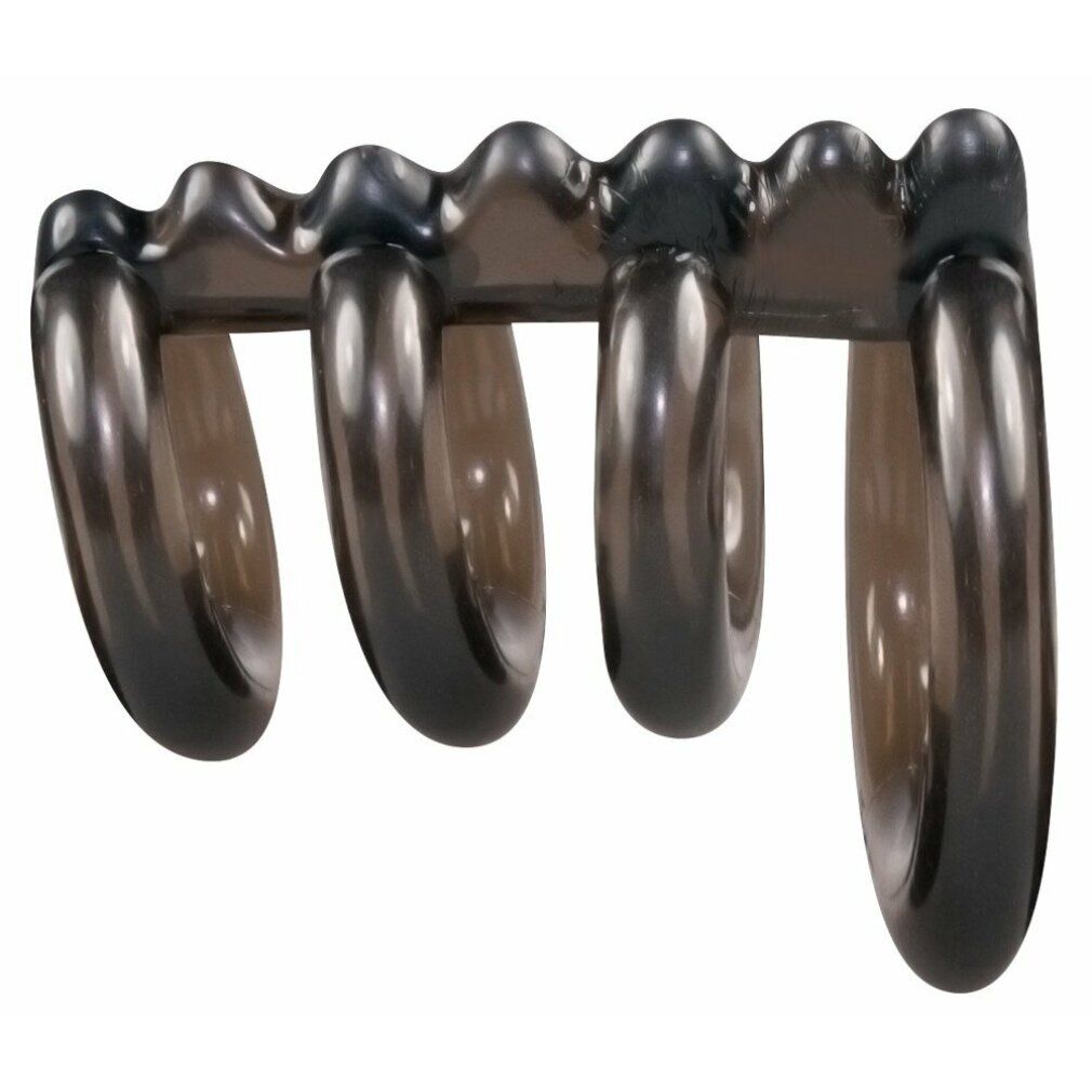 Penisring-Set, Penis-Hodenring, 4er | Für intensive Stimulation | Bad Kitty