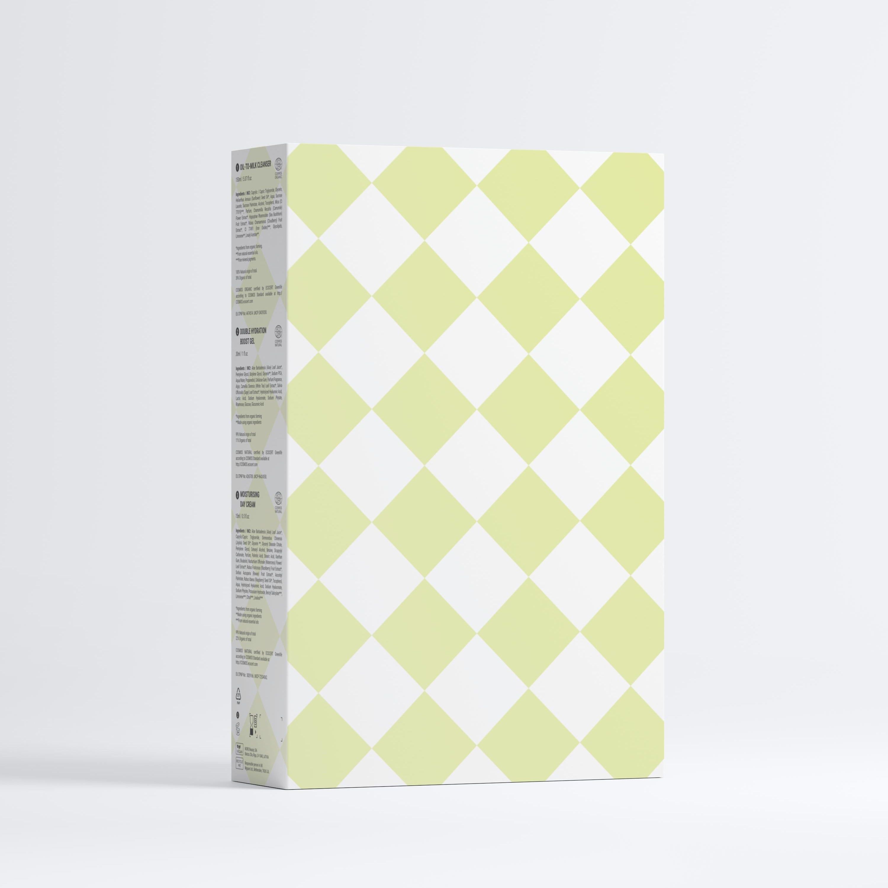 Zero Skin Hydration Ritual Collection Box, hydratisierend und barrierestärkend für trockene Haut