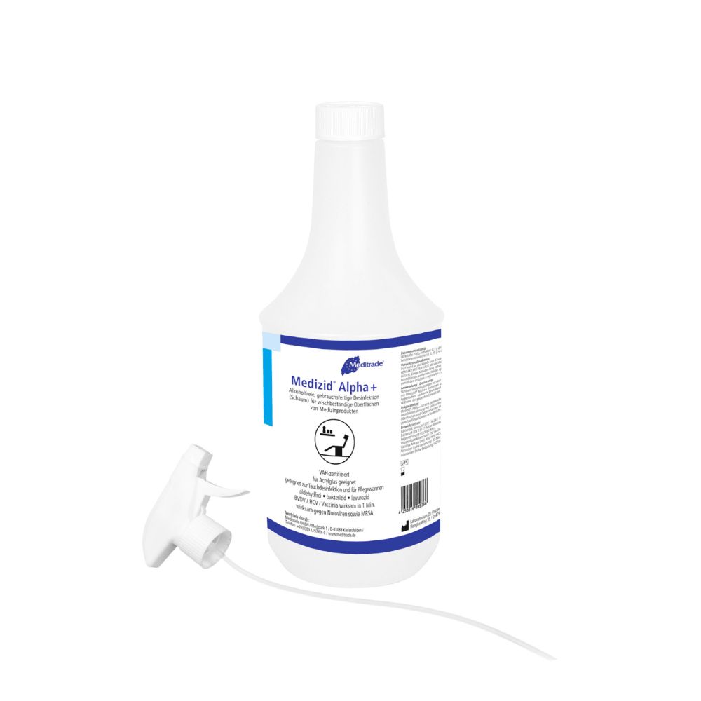 Meditrade Medizid® Alpha+ Flächendesinfektion 1 l Desinfektionslösung