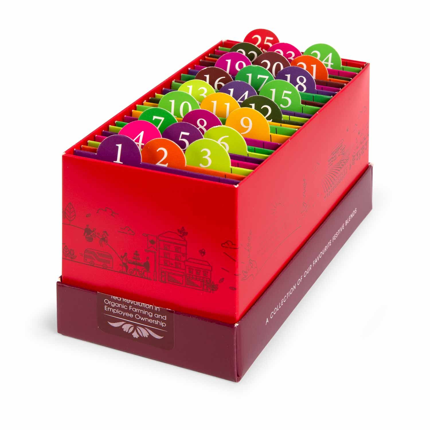 ETS - Tee Adventskalender Christmas Countdown rot bio
