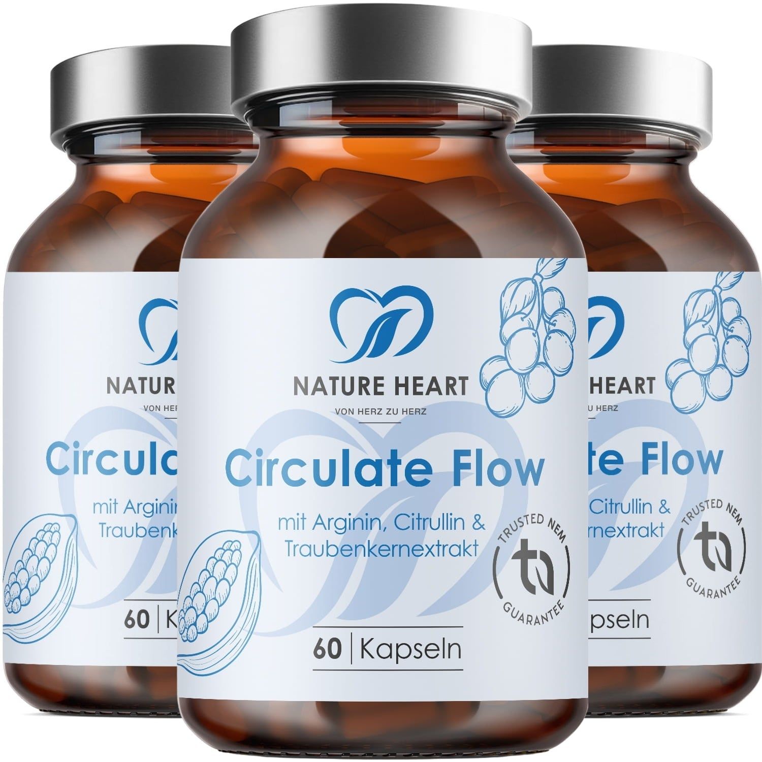 Nature Heart Circulate Flow 3x60 St Kapseln