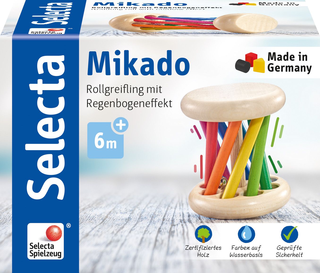 Babywelt - Mikado, Greifling, 8,5 cm