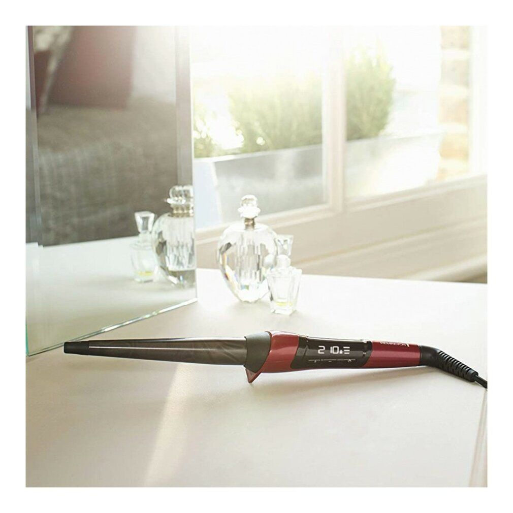 REMINGTON Lockenstab CI96W1 Silk Keramikbeschichtung Display bis 220ºC 42 W