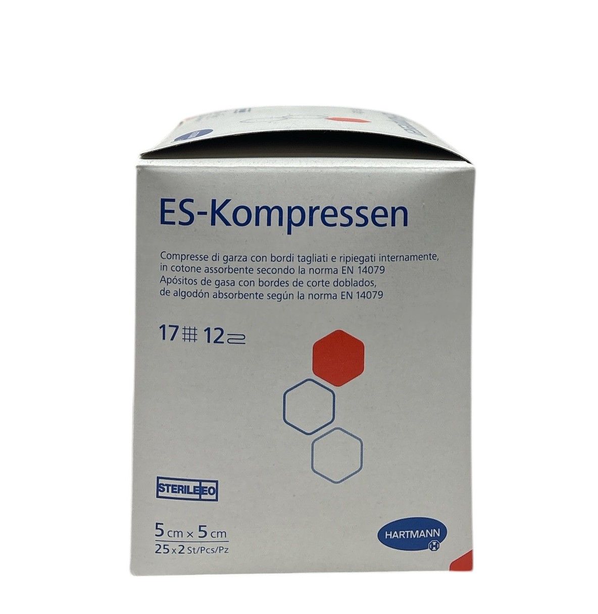ES-Kompressen STERIL 12-Fach 5cm x 5cm