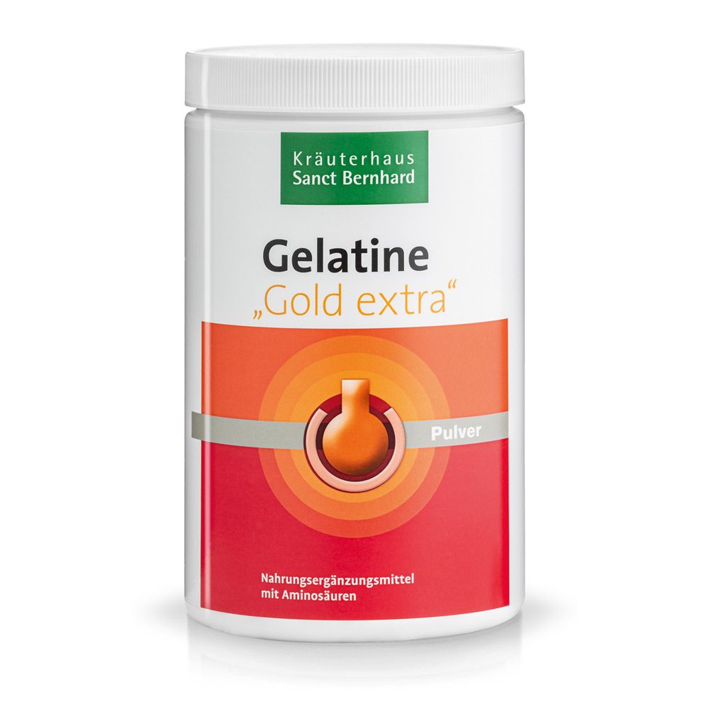 Dose Gelatine Gold extra Pulver von Sanct Bernhard.