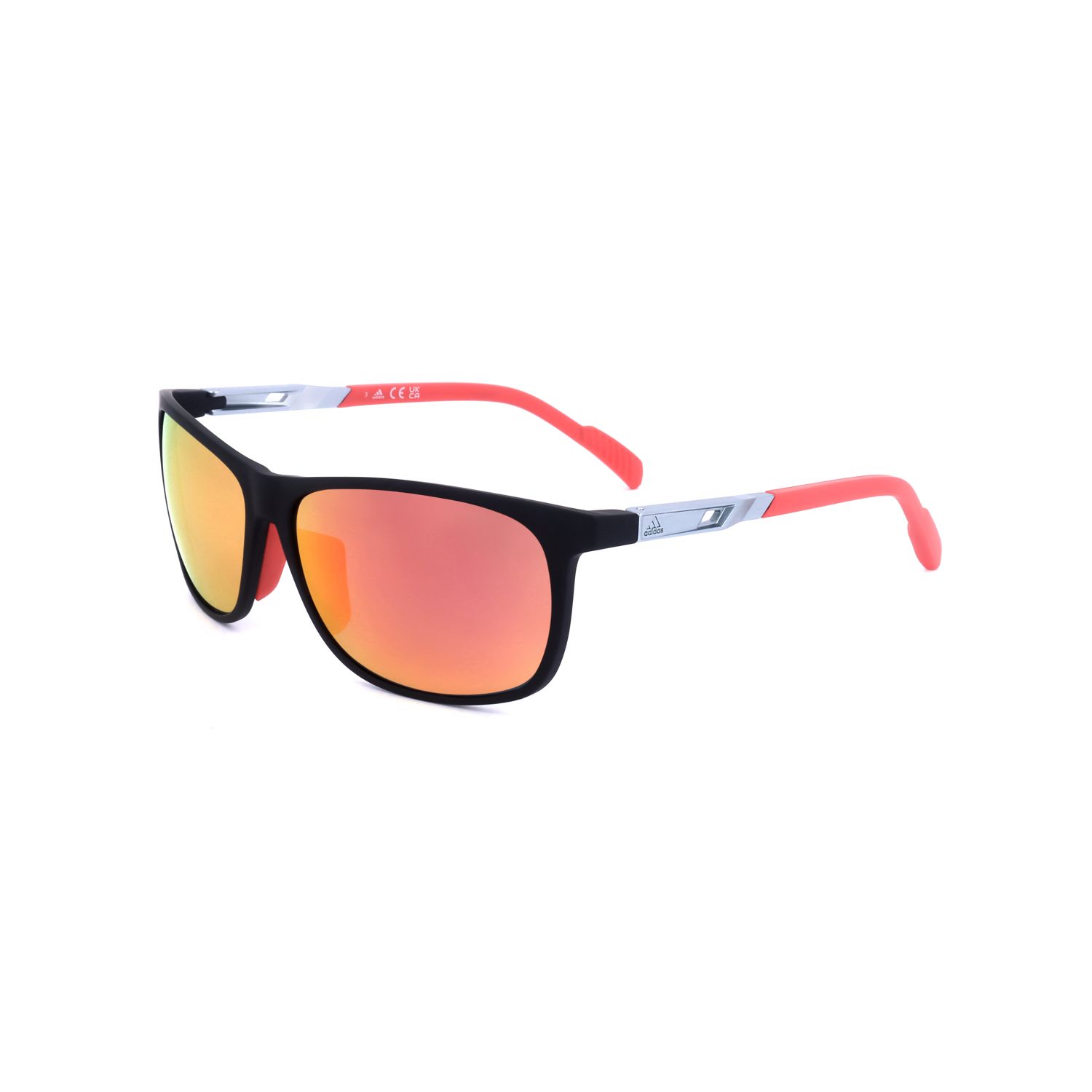 Adidas occhiali da sole uomo SP0061 black orange