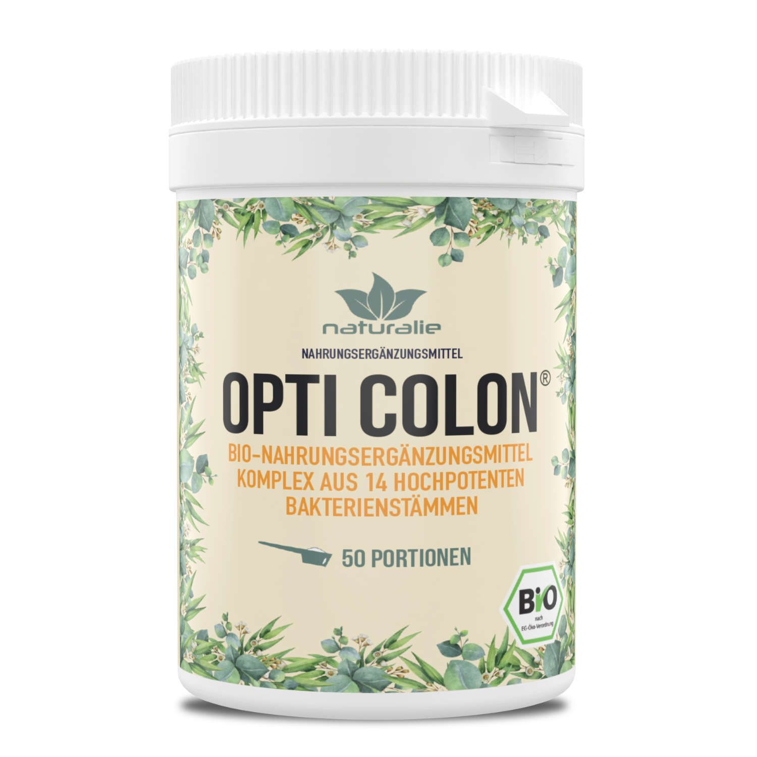 Naturalie Opti Colon Bio Milchsäurebakterien Pulver Komplex 100 g