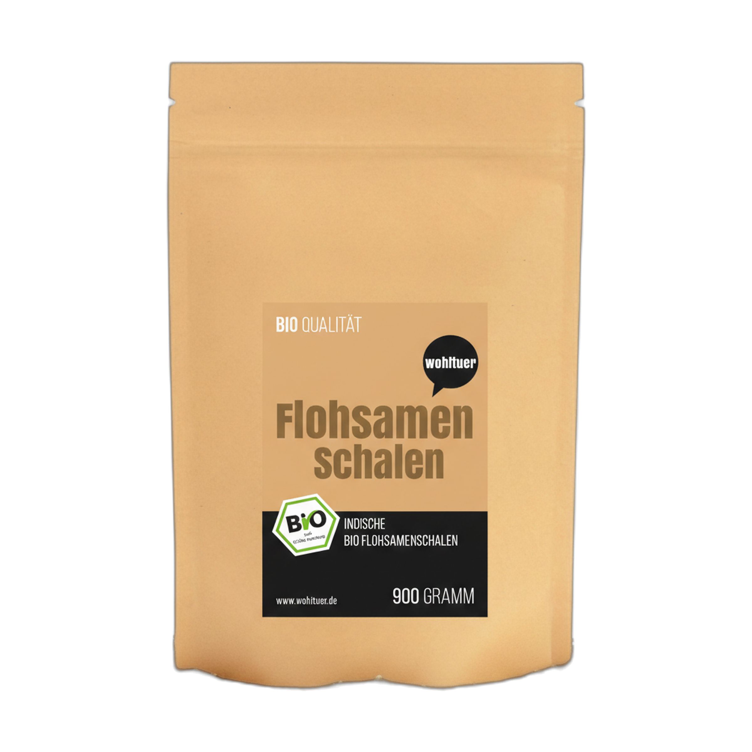 Wohltuer Bio indische Flohsamenschalen 900 g