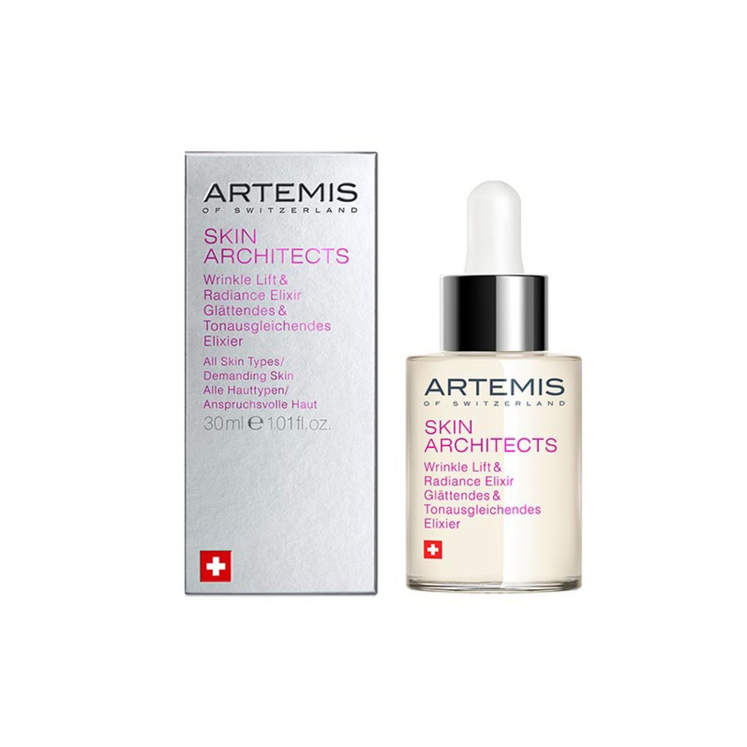 Artemis of Switzerland Skin Architects Wrinkle Lift & Radiance Elixir