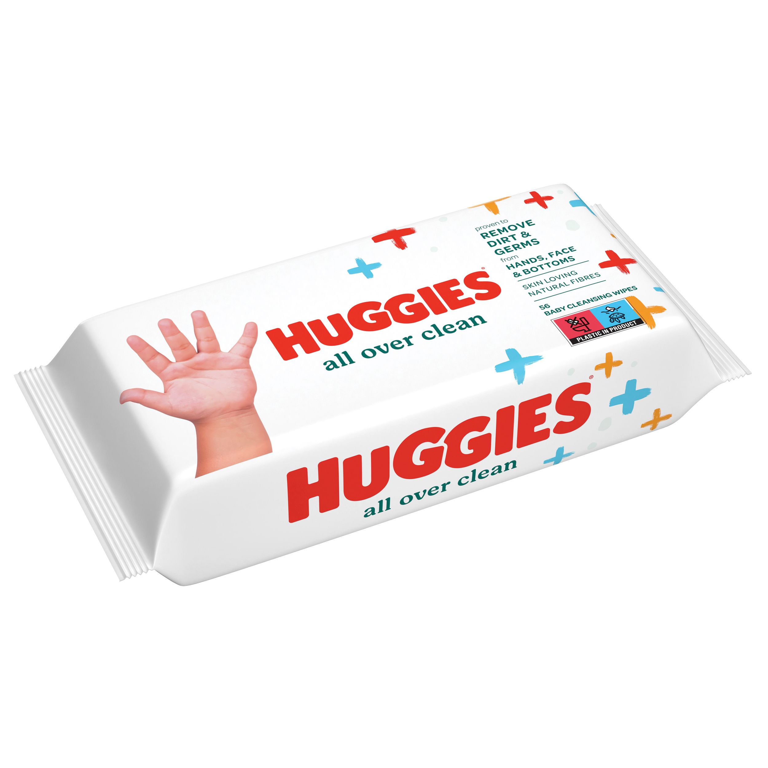 Huggies Feuchttücher Baby Wipes All Over Clean Monatsbox 10x56 St Tücher