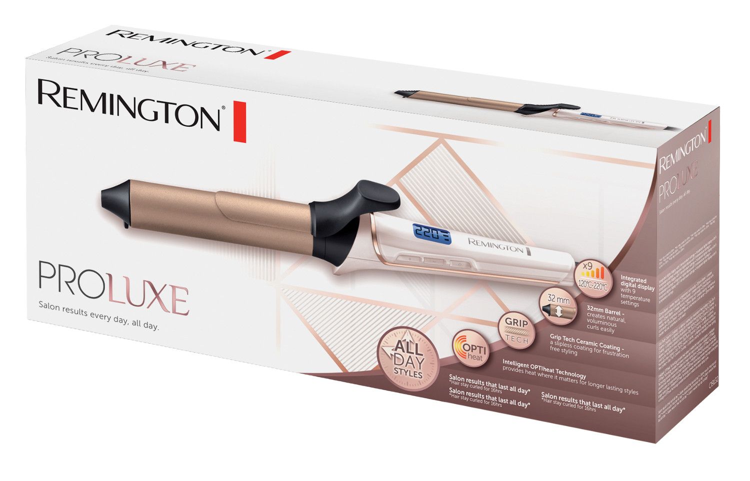 REMINGTON Lockenstab CI9132 PROluxe 32 mm Stab Display Keramik 120-210 °C