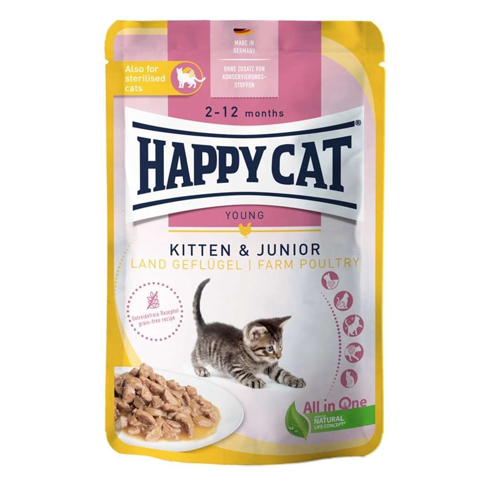 Happy Cat - Young Kitten Pouchbeutel 1,8 kg