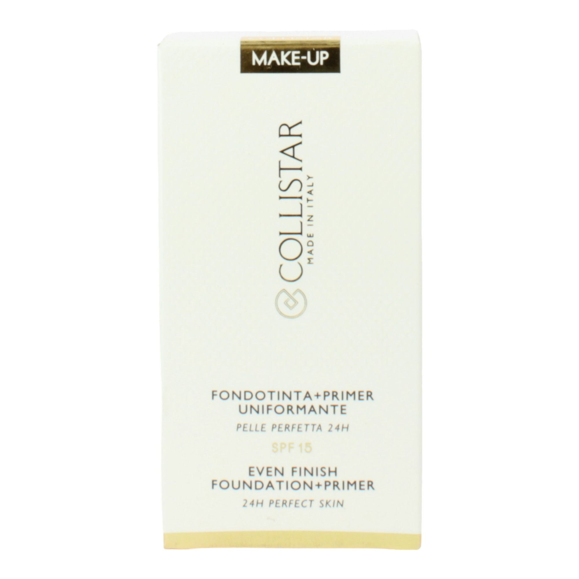Collistar Fondotinta + Primer Uniformante 24h Pelle Perfetta SPF15 02 Cameo - 35 ml