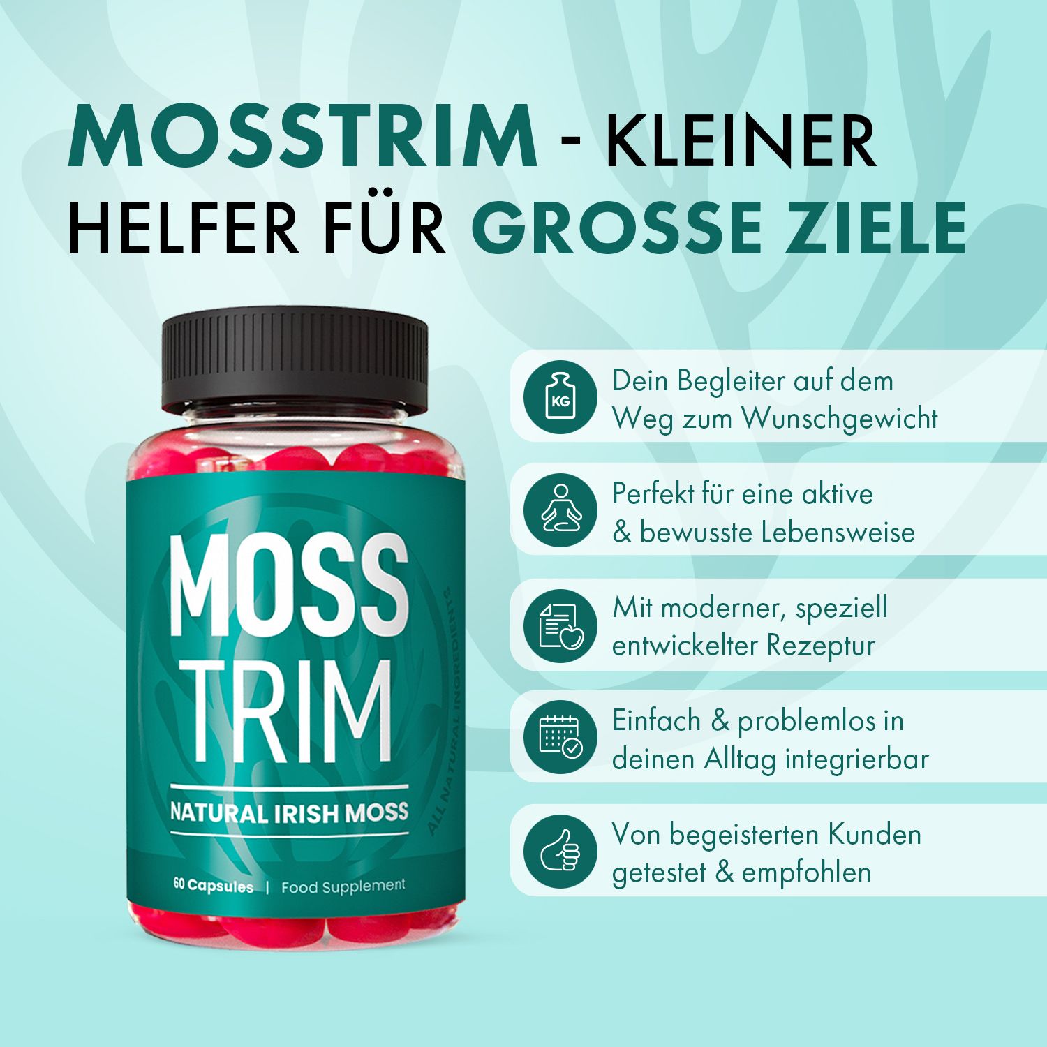 Mosstrim Gummibärchen 60 St - Shop Apotheke