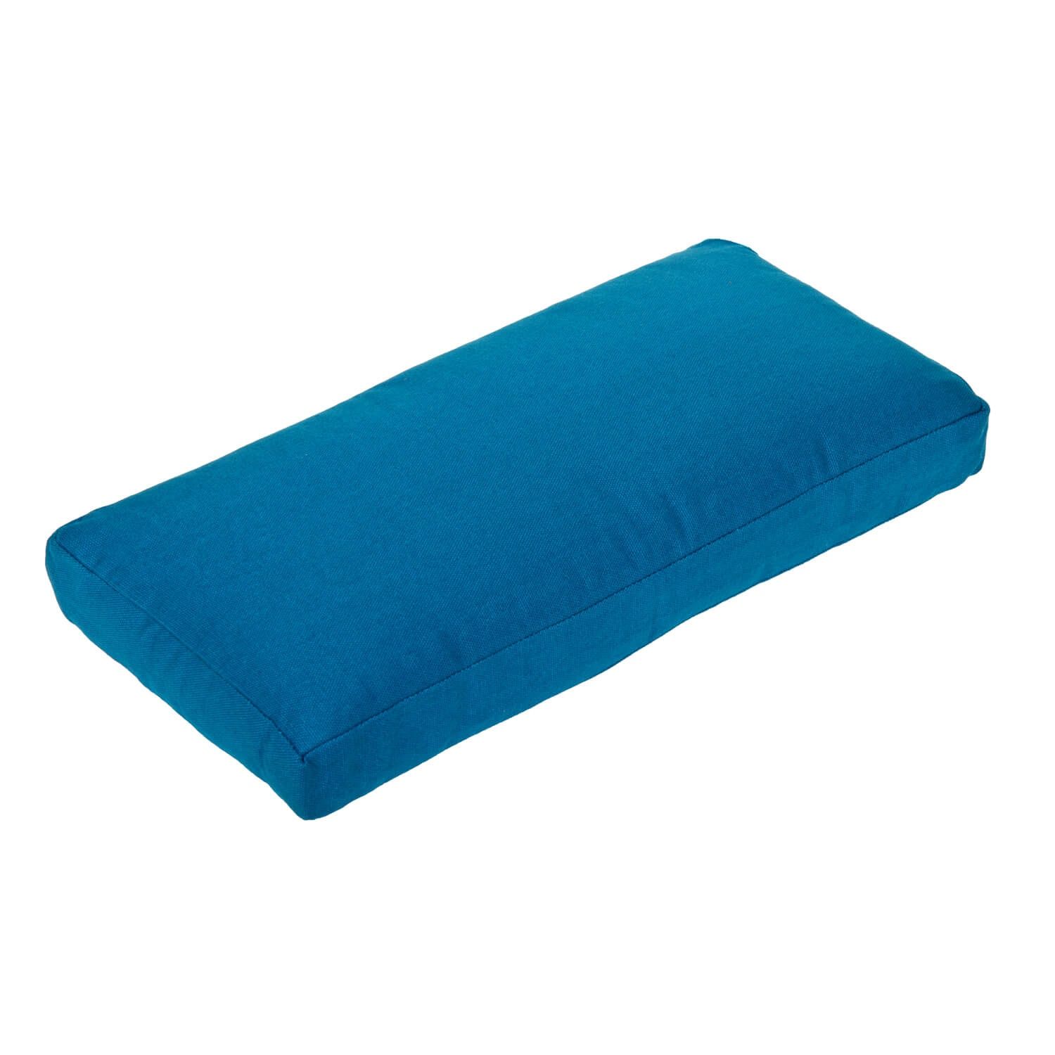 yogabox TriYoga Bolster BASIC - petrol - 37 x 18 x 4 cm