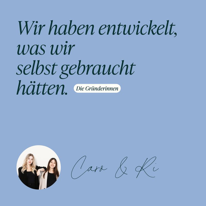Gründerinnen von Cari Nutrition: Entwickelt, was wir selbst gebraucht hätten.
