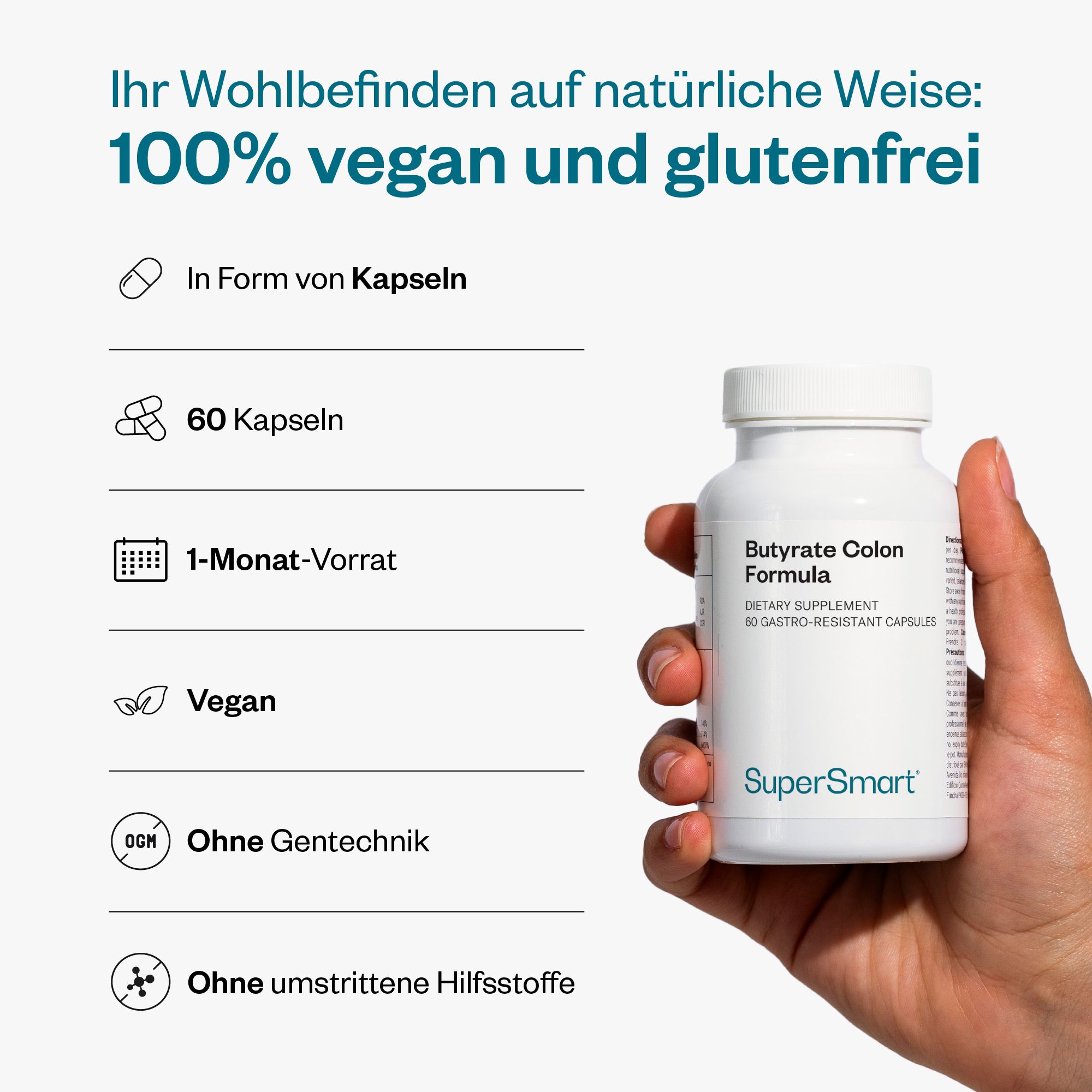 Butyrate Colon Formula - SuperSmart