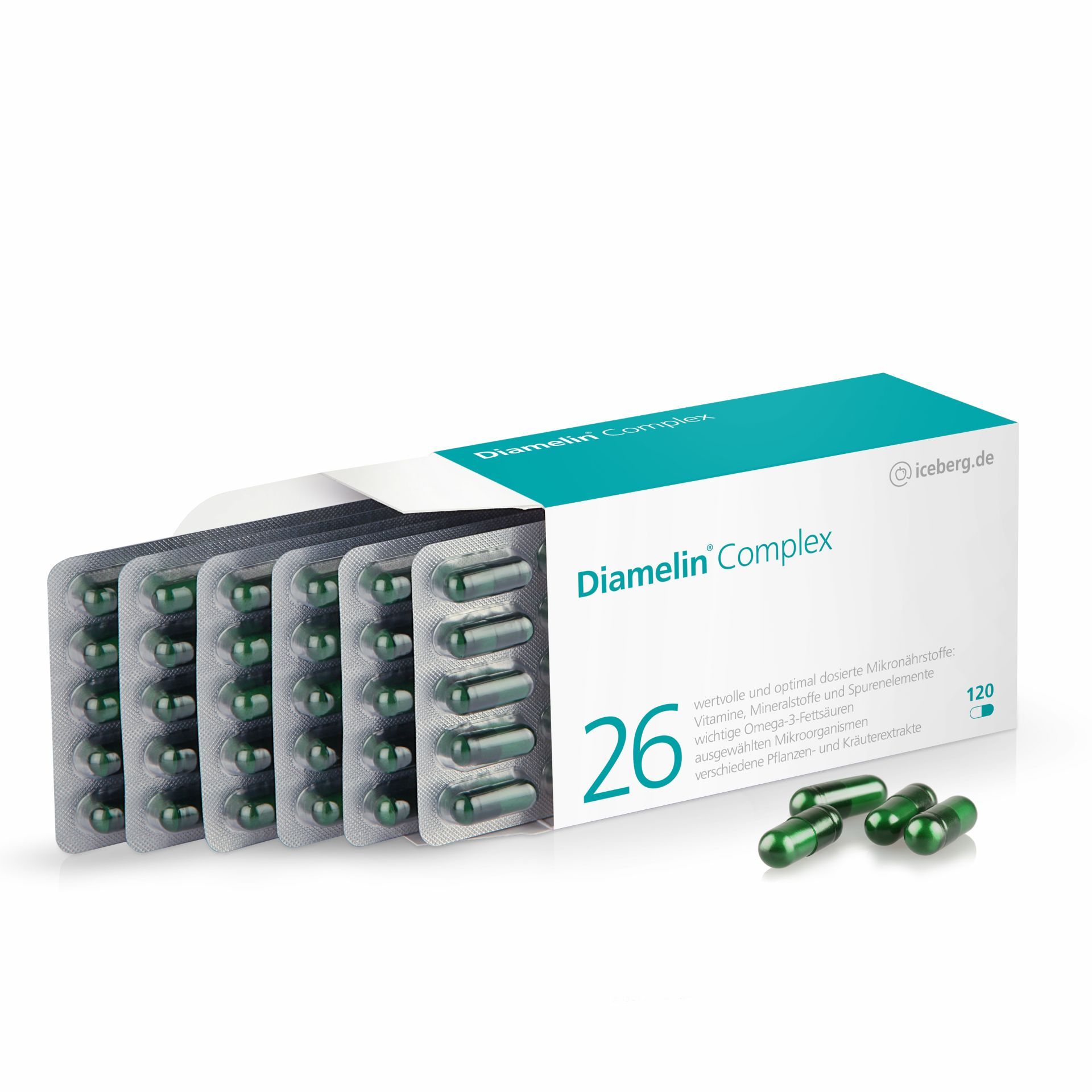 Diamelin Complex Kapseln 120 St