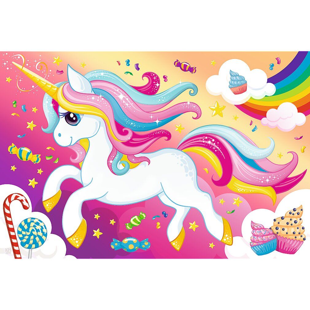 trefl Puzzle Sweet Unicorn 100 Teile