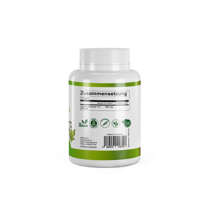 VitaSanum®- Coptis Chinensis 黄连 (Huáng lián) (Chinesischer Goldfaden)