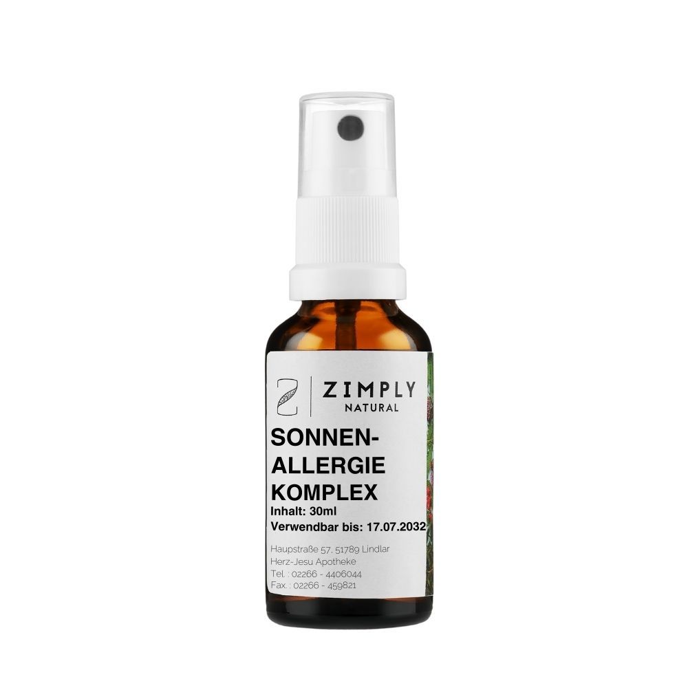 ZIMPLY NATURAL Sonnenallergie Komplex Spray