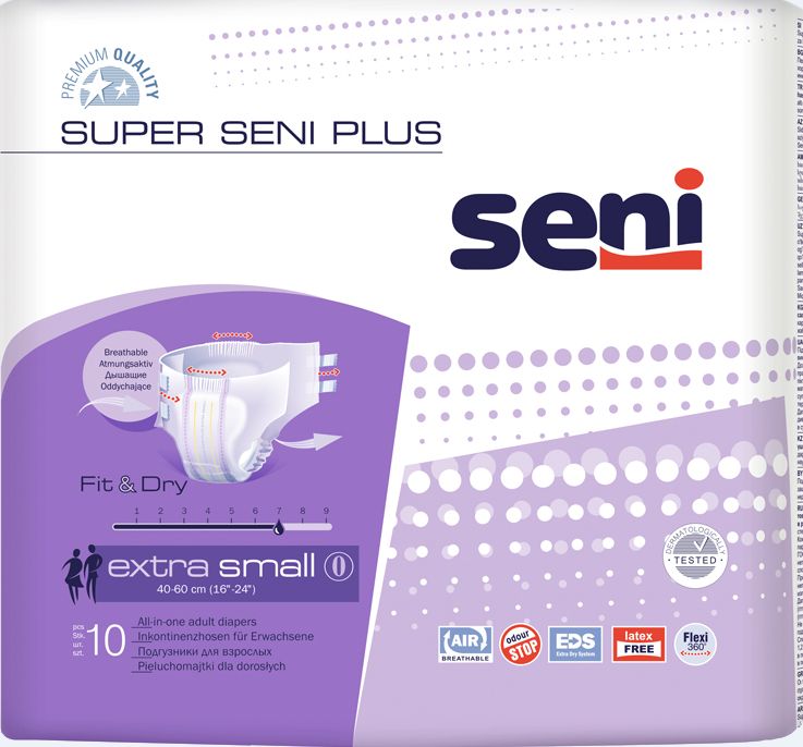 Super Seni Plus Inkontinenzslip XS 12x10 St