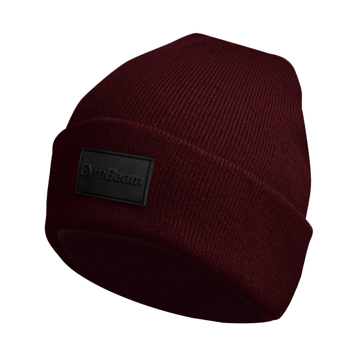 Mütze Unisex aus Acrylstrick Burgundy 1 St