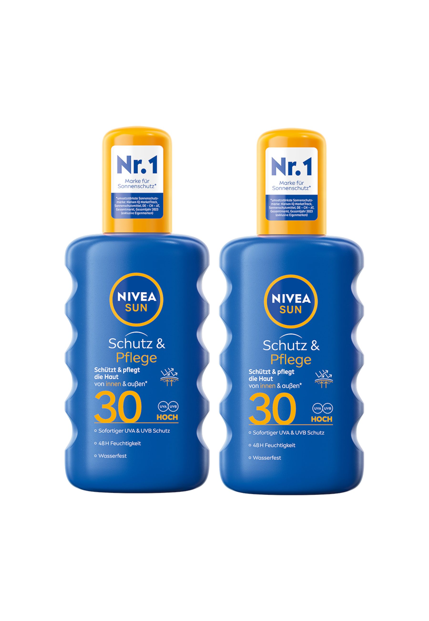 NIVEA SUN Schutz & Pflege Sonnenspray Wasserfest LSF30
