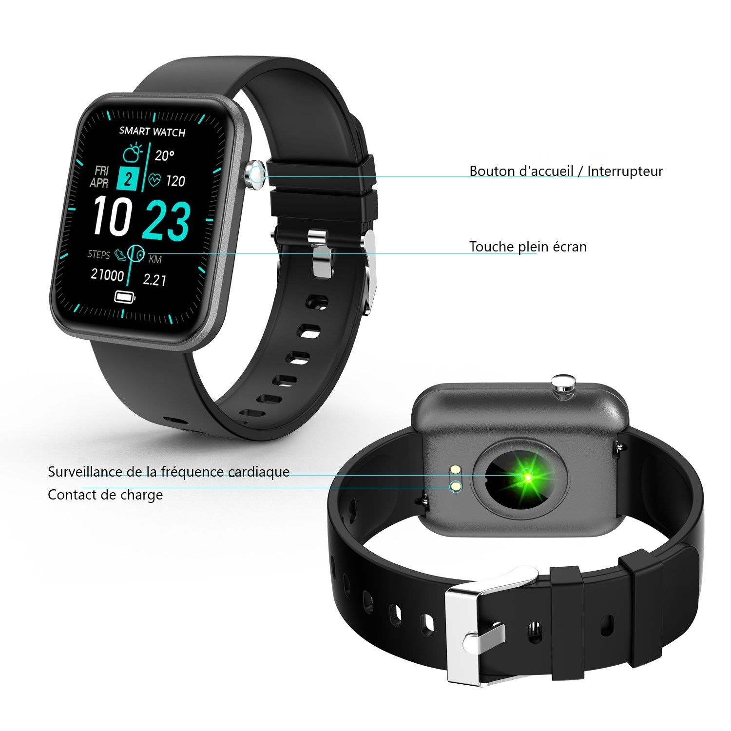 Platyne Multifunktionale Smartwatch